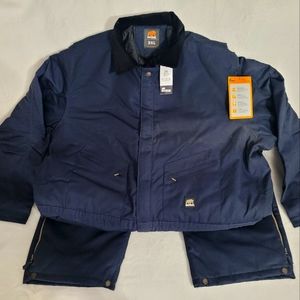 🎉HP🎉NWT Berne Insulated Twill Heritage long sleeve coverall. Navy 3XL regular